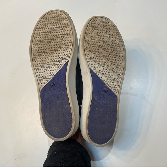 Rothy's Black and Blue Women's Slip-On Loafers - Picture 5 of 6